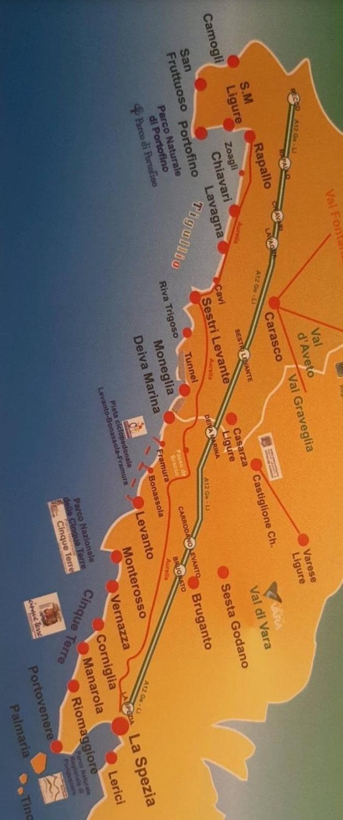 Apartamento Casa Coppe… Affacciato Sulla Baia Delle Favole Sestri Levante Exterior foto